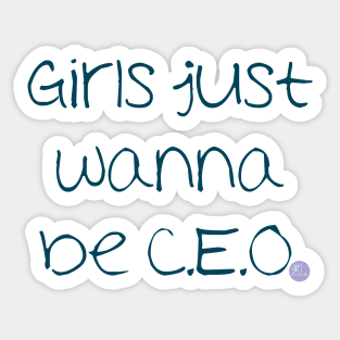 CEO Sticker